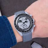 BRACELET MOONSWATCH - MISSION TO EARTH PHASE